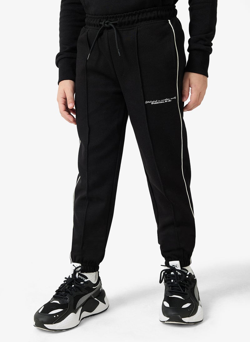 Jack & Jones Junior Kids Jpstkane Rikkie Piping Sweatpants - Image 1
